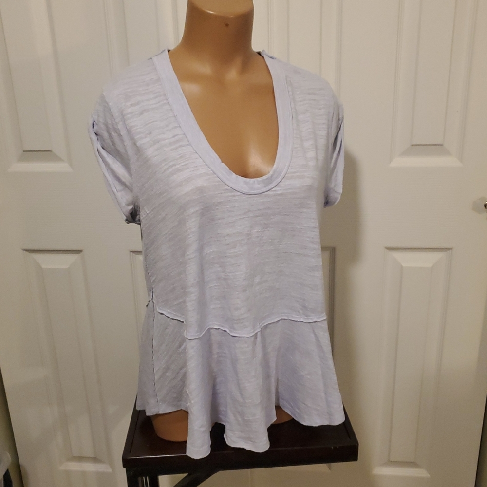 We The Free Sexy Hi Low Tee Shirt Size S Small